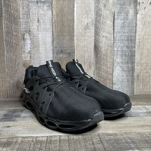 Mens Kezhiho Black Safety Steel Toe Athletic Work Sneakers Shoes Size 12 D GUC